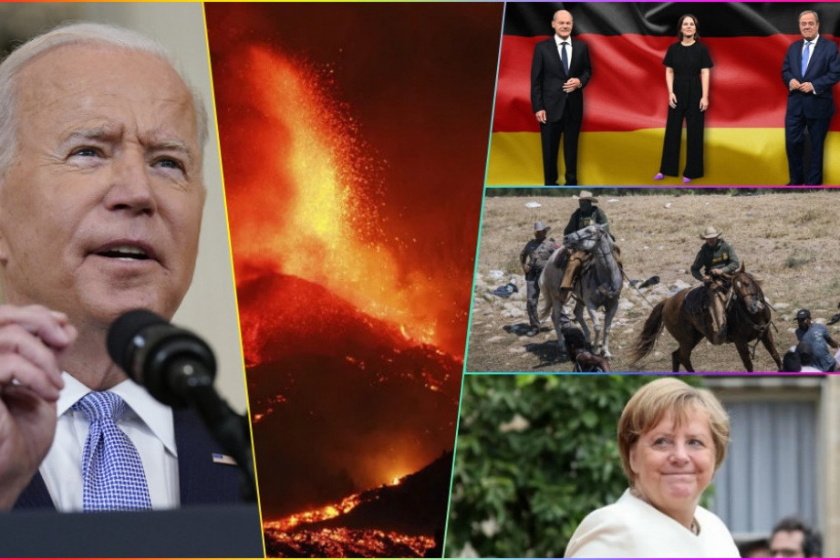 Sedmica u svetu: Odlazak Angele Merkel, napeti izbori u Nemačkoj, razulareni vulkan i Bajden u nemilosti