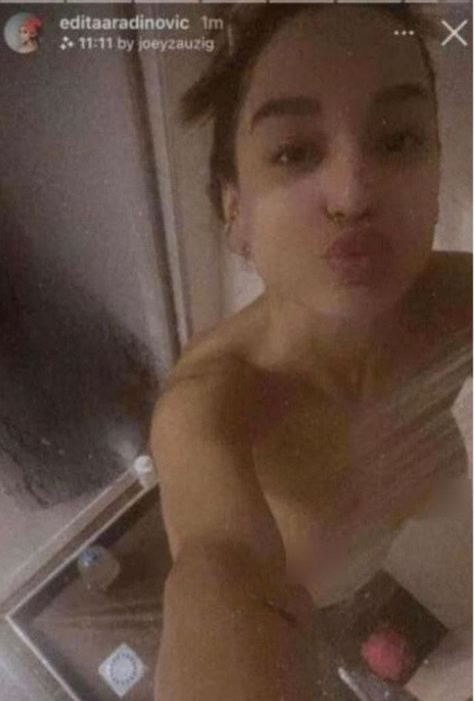 Eksplicitan snimak Edite Aradinović osvanuo na Tviteru: Pevačica se zanela, pa pokazala previše (VIDEO)