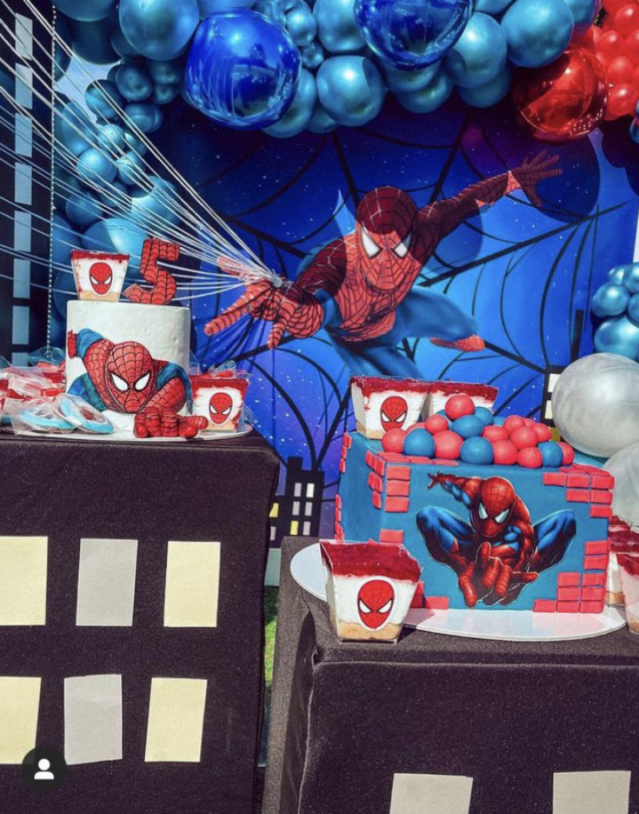 Spajdermen grad i torte od 1.000 evra! Seka Aleksić nije štedela za rođendan sinu (FOTO)