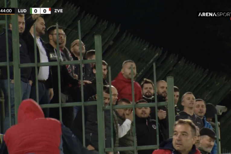 Delije u Bugarskoj! Zvezdini navijači našli način da bodre svoj klub, pogledajte kako navijaju (VIDEO)