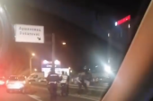 Oboren motociklista na Dušanovcu: Policija na terenu