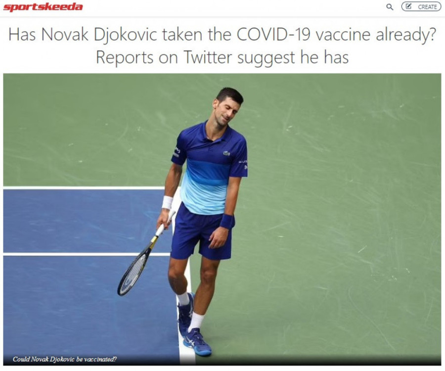 Đoković je vakcinisan i igraće u Melburnu? "Otkriće" Amerikanaca uzbudilo teniski svet