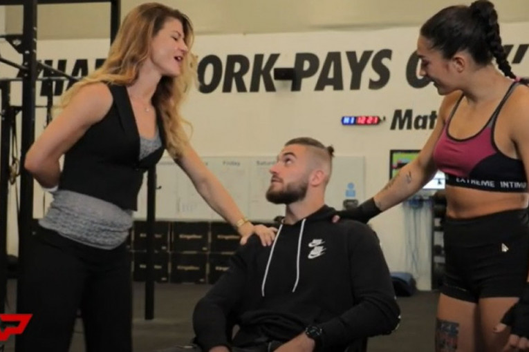 Kada MMA borac shvati da je i ženama mesto u ringu: Jelena i Nađa objasnile Jovanu neke stvari (VIDEO)