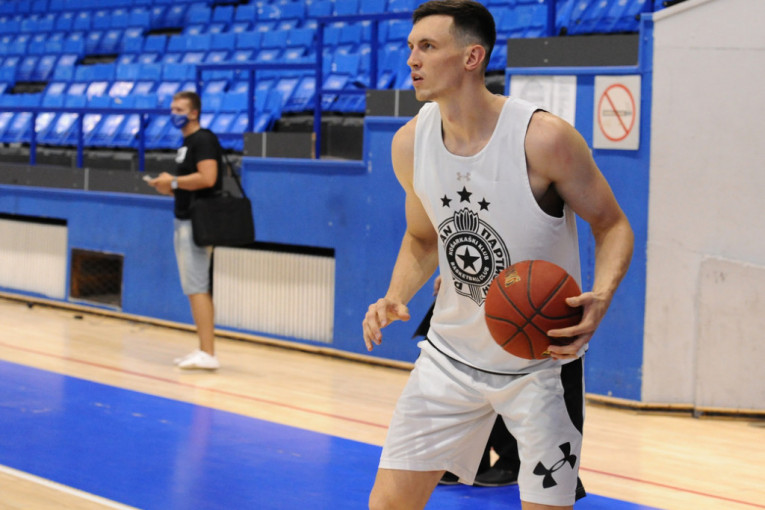 Partizan jači za Kuruca: Dosadila mi je izolacija, srećan sam što opet treniram