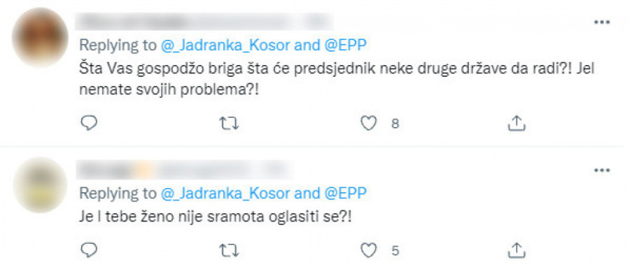 Jadranki Kosor smeta Vučićevo prisustvo u Sloveniji i pitanje odakle joj stan u kojem živi