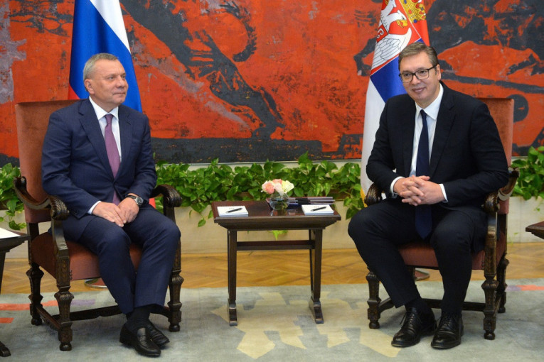 Vučić se sastao sa potpredsednikom Vlade Ruske Federacije