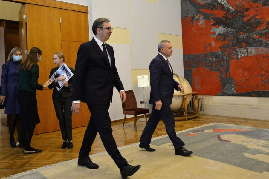 Vučić se sastao sa potpredsednikom Vlade Ruske Federacije