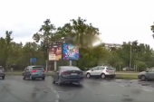Da li je ovo legenda kružnog toka? Pogledajte neverovatnu scenu sa Novog Beograda (VIDEO)