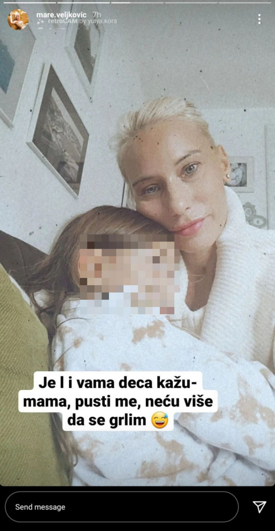Marija Veljković Instagram screenshot