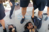 Vezali ga lisicama, pa šutirali u glavu: Prestupnik se previjao na betonu dok su ga policajci besomučno tukli (VIDEO)