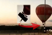Visio sa balona, pa pao na automobil sa 100 metara visine: Horor na putovanju (VIDEO)