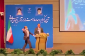 Novi iranski guverner ošamaren dok je držao govor! (VIDEO)