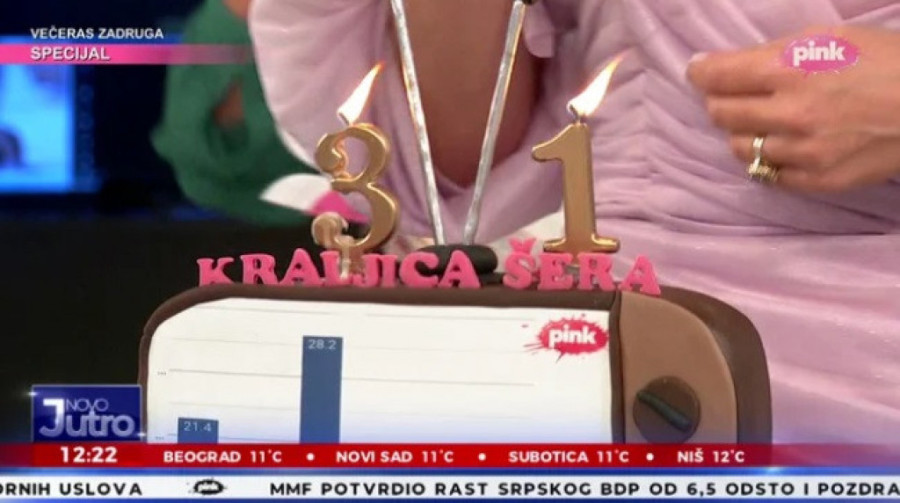 Jovani Jeremić u studio stiglo rođendansko iznenađenje: Od sreće zaplakala pred kamerama (FOTO)