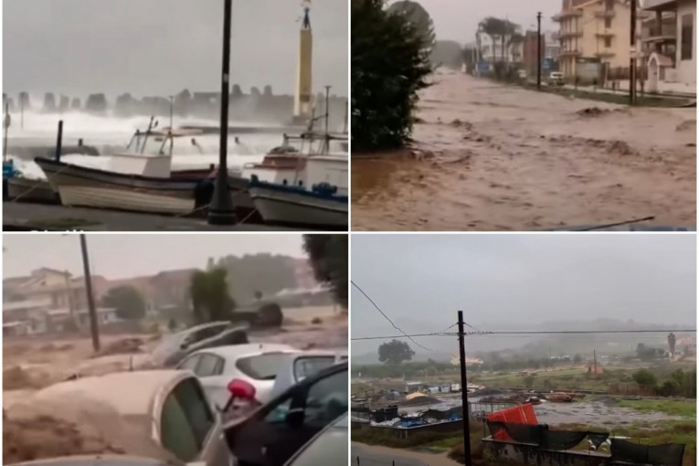 Sicilija na udaru velike oluje: Pala ogromna količina kiše, ulice se pretvorile u reke, traga se za nestalima (FOTO/VIDEO)