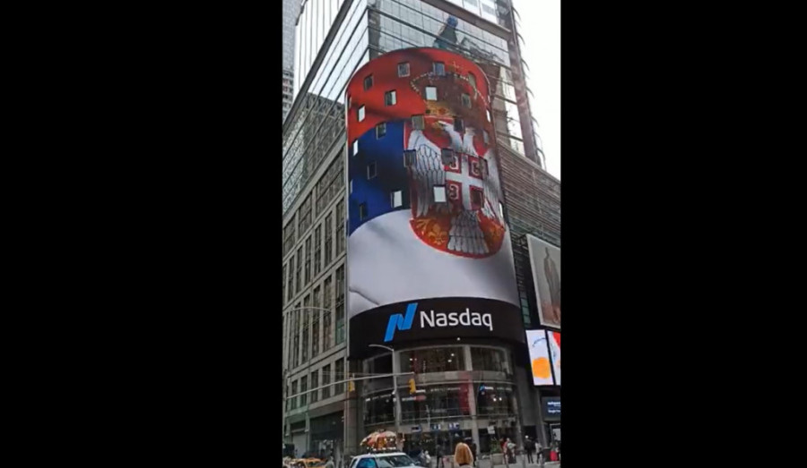 Ðurić: Čast je biti Srbin na Menhetnu (FOTO)