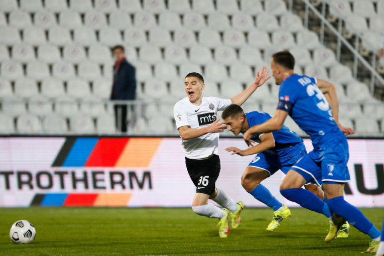 Partizanov "bonus" miran i precizan kada treba: Terzić pokrenuo crno-bele u duelu sa Dinamom (VIDEO)