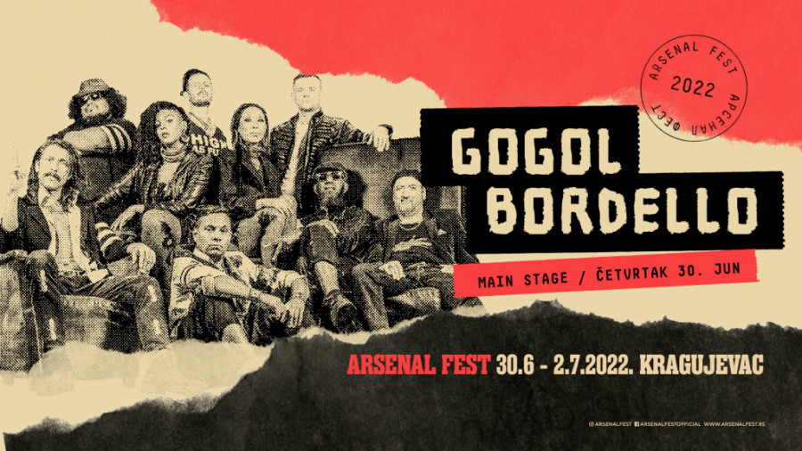 „Evropo, džipsi-pank pleme ne može da bude mirno“: Gogol Bordello na otvaranju Arsenal festa