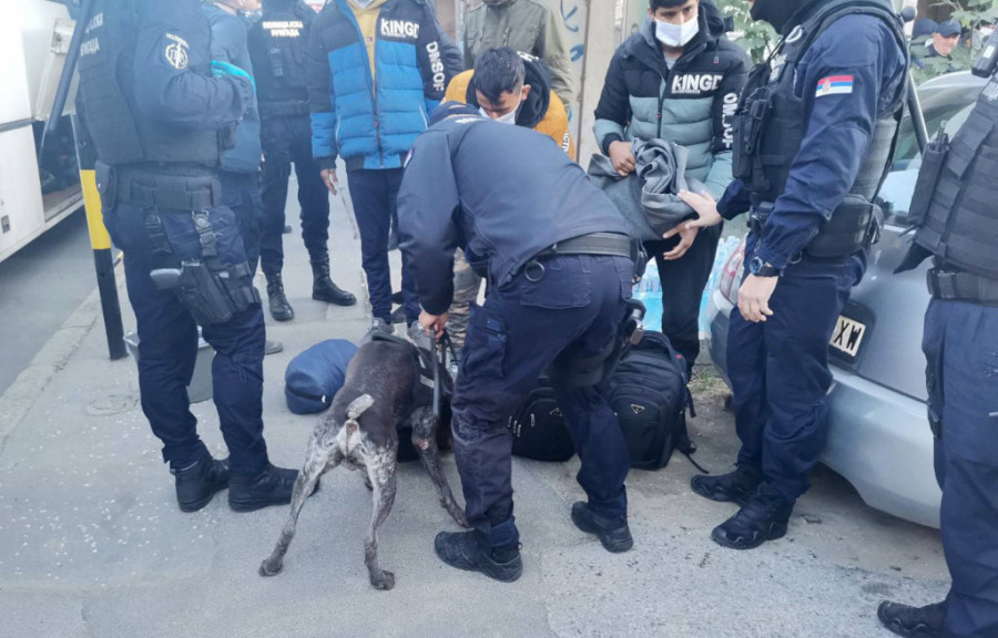 Policija pronašla 79 ilegalnih migranata: Svi premešteni u prihvatne centre