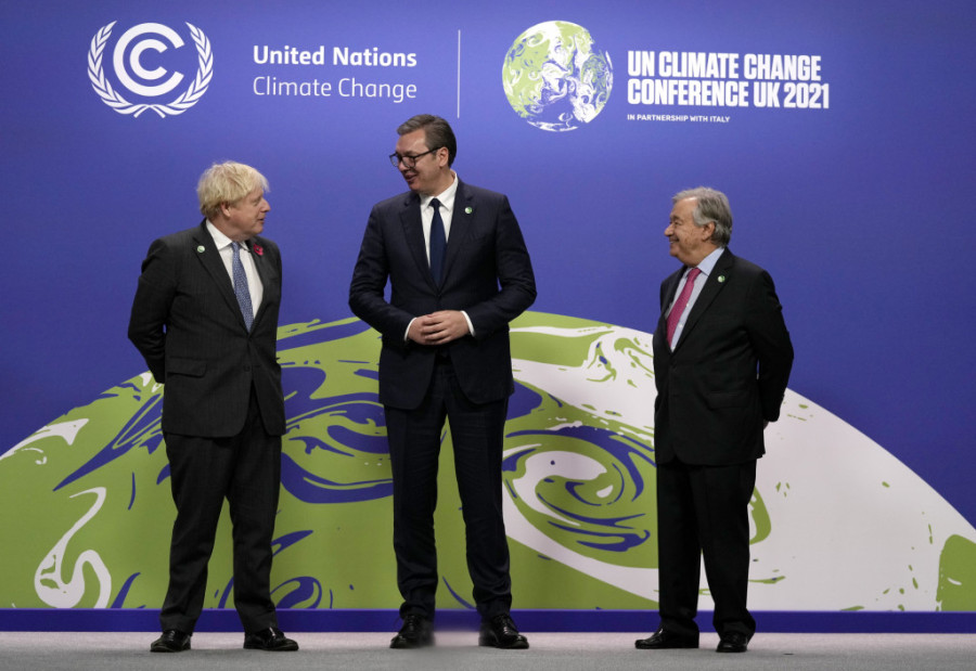 Predsednik Vučić oglasio se iz Glazgova: Ovo je tema koja muči ceo svet