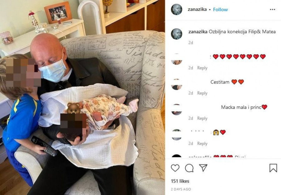 Porodila se starija ćerka Žike Zane! Poznato i ime bebe (FOTO)
