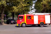 Požar u Futogu: Izgorela radionica, velika materijalna šteta (VIDEO)
