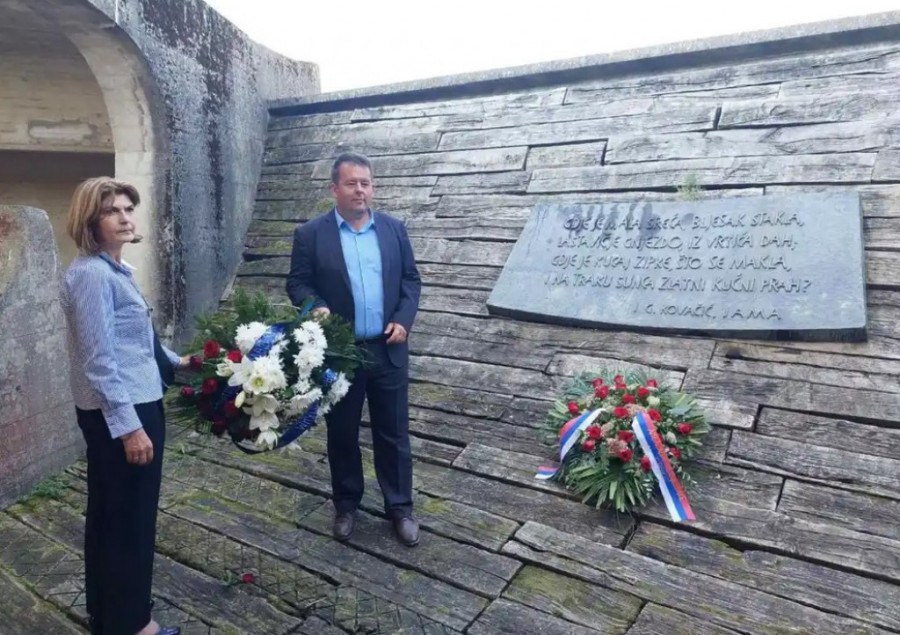 24SEDAM VLADIMIRCI Predsednik opštine prisustvovao Svetoj Liturgiji u Jasenovcu