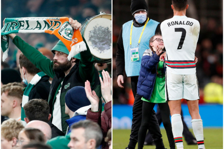 Ronaldo razoružao Irce u Dablinu: Ovacije na kraju za Portugalca zamenile zvižduke i uvrede (VIDEO, FOTO)