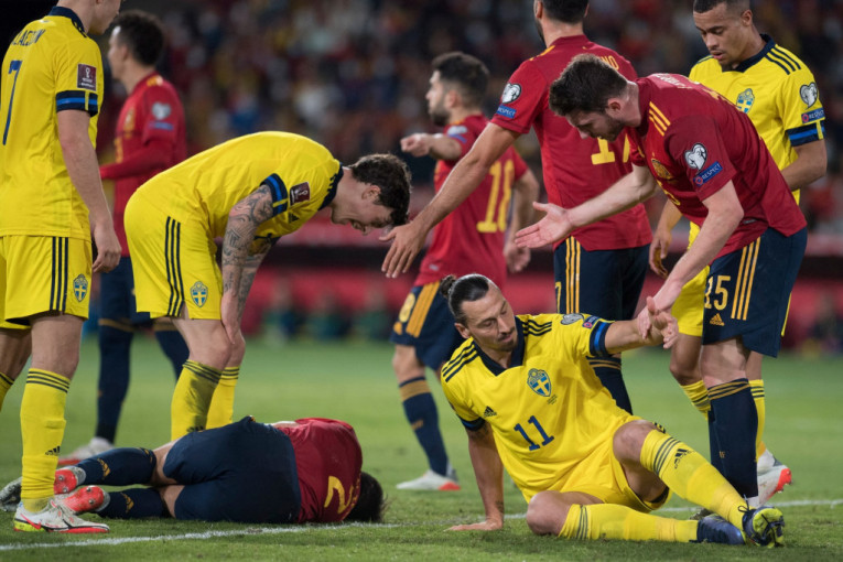Veliki igrač, ali teško podnosi poraze: Ibrahimović napravio glupost u meču sa Španijom