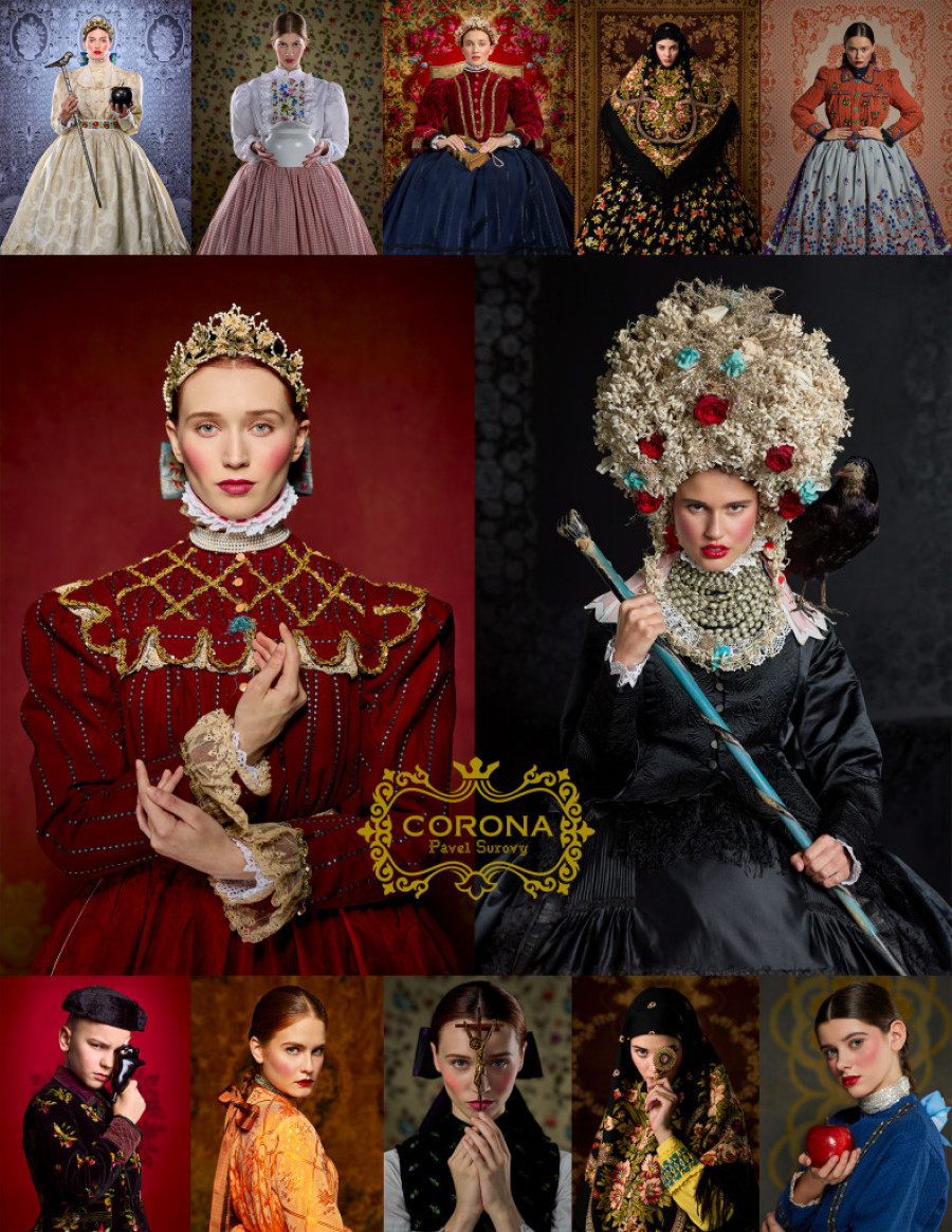 "Corona-Kruna“ Pavela Surovog: Portreti dostojni Karavađa, glamur kao za Vog