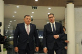 Predsednik Vučić se sastao sa Dodikom: "Podržavamo Dejtonski sporazum"