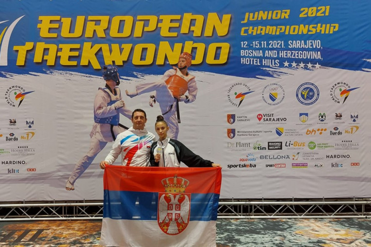 24SEDAM INĐIJA Lana Komnenović vicešampion Evrope