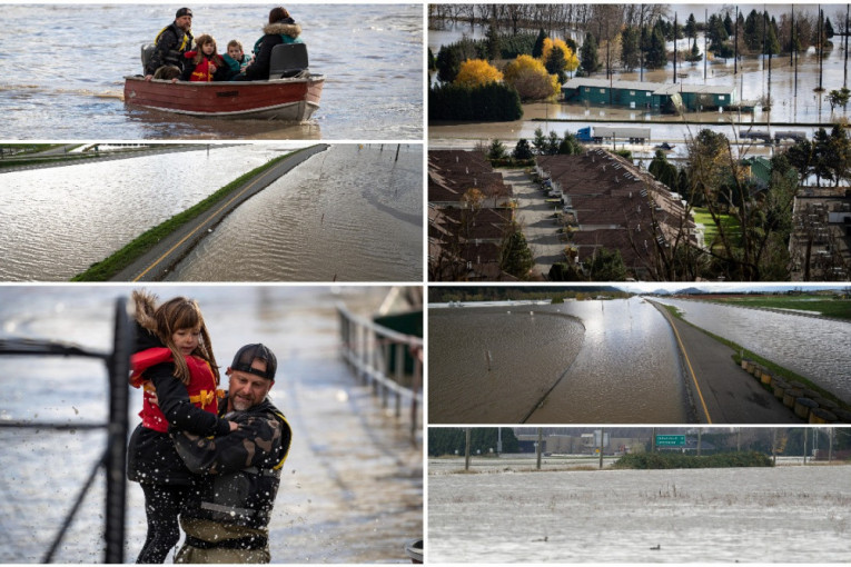 Kataklizma u Kanadi: Evakuisane hiljade ljudi, kuće poplavljene, neprohodni autoputevi, broj žrtava raste (FOTO)
