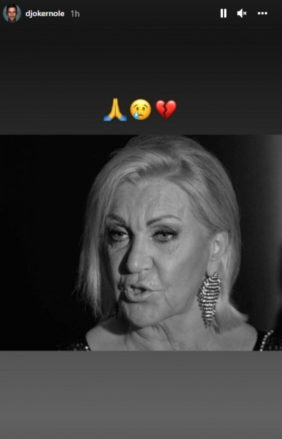 Bili su porodični prijatelji: Novak Đoković se sa tugom oprostio od Merime (FOTO)