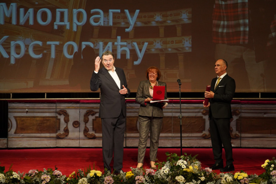 Narodno pozorište proslavilo 153. rođendan: „Raša Plaović“ za Mikija Krstovića - glumca sa viškom duše