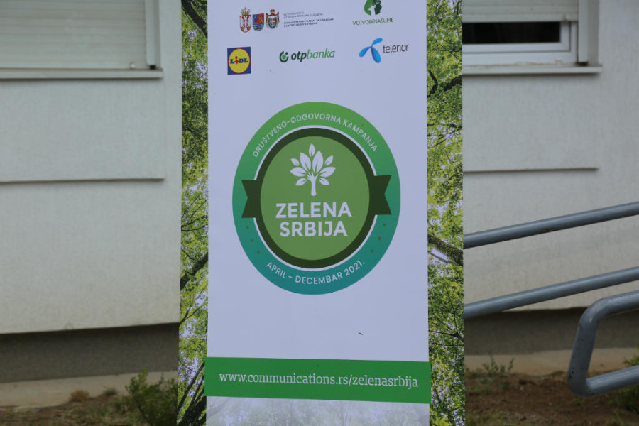 24SEDAM KIKINDA Sadnjom mladica ovaj grad se našao na mapi "Zelene Srbije"