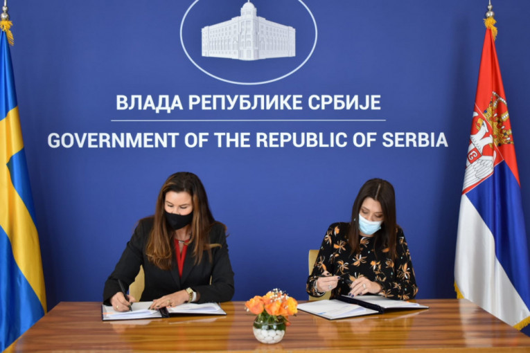 Ministarka Vujović i ambasadorka Švedske potpisale sporazum o smanjenju industrijskih emisija