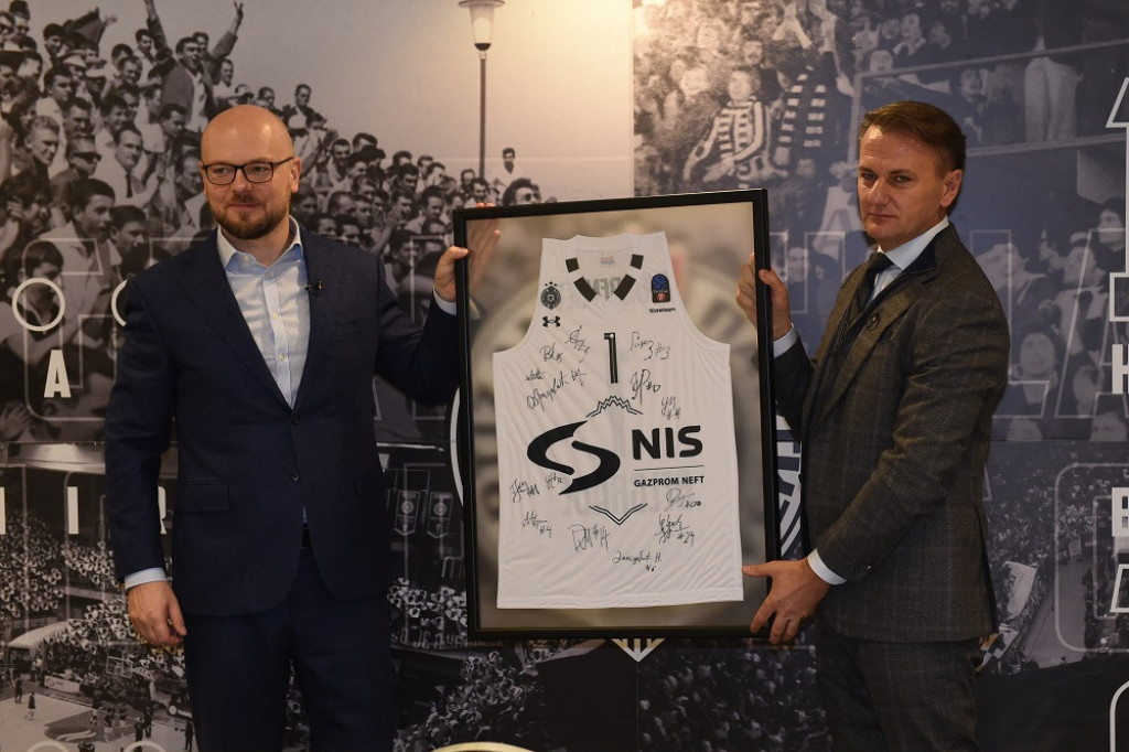 Partizan i NIS nastavljaju saradnju: Zajedno u ostvarivanje šampionskih ambicija