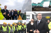 Predsednik Vučić u Moravičkom okrugu: Obilaznica skraćuje put do Miloša Velikog, kamioni više neće prolaziti pored škola (FOTO)