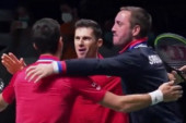 Novak i ekipa u ekstazi! Pogledajte slavlje posle velike pobede (VIDEO)