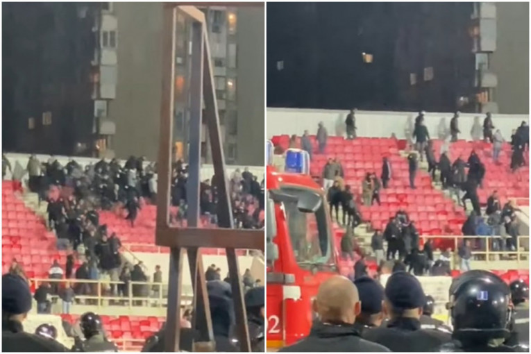 Isplivao snimak tuče "grobara": Da li su se zbog ovog navijači Partizana međusobno tukli u Nišu? (VIDEO)