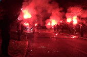 Sve za ljubav, sve za Partizan! „Grobari“ napravili feštu u Laktašima - ovako se dočekuje najtrofejniji trener Evrope (VIDEO)