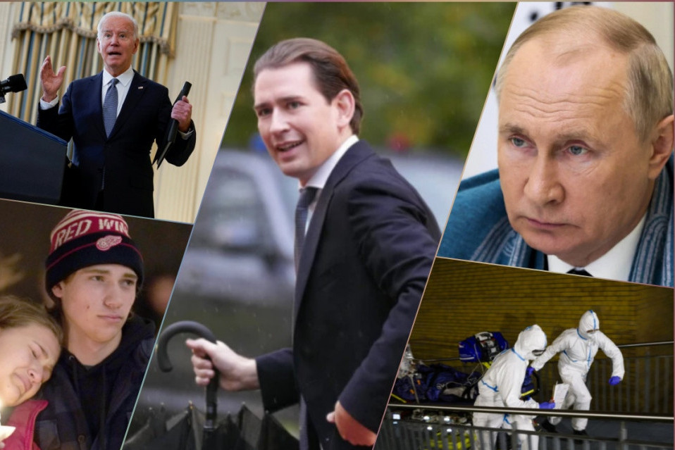 Sedmica u svetu: Odlazak Kurca, Putinov bes, krvožedni tinejdžer i kovidov inat