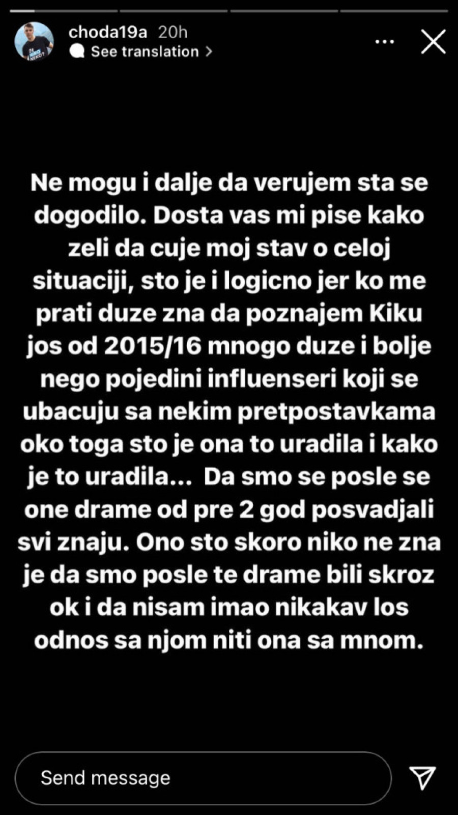 Dok je Baka Prase u policiji zbog Kikine smrti, njegova devojka ga brani: Krivi druge za sve! (FOTO)