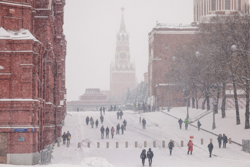 U Moskvi pala rekordna količina snega: Ovo nije zabeleženo poslednjih 28 godina (FOTO/VIDEO)