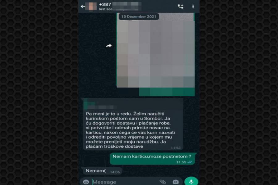 Stižu praznici, a sa njima i nove obmane na internetu: Hteo je od mene da kupi robu preko oglasa, a onda mi je tražio broj platne kartice...