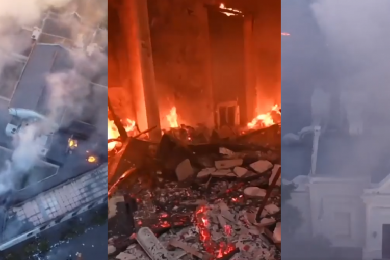 Demonstranti zapalili zgradu Vlade u Argentini: Zbog spornog zakona gust dim prekrio ceo grad (VIDEO)