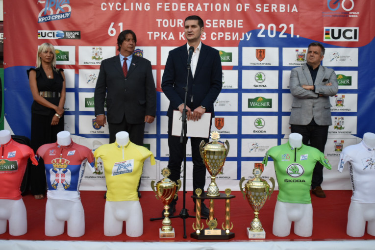 24SEDAM POŽAREVAC Otvorena 61. Međunarodna biciklistička “Trka kroz Srbiju“