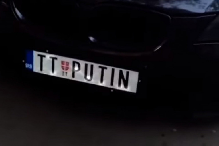 Vladimir Putin na tablici! Tutinac se hvalio registracijom, pa ostao bez automobila (VIDEO)