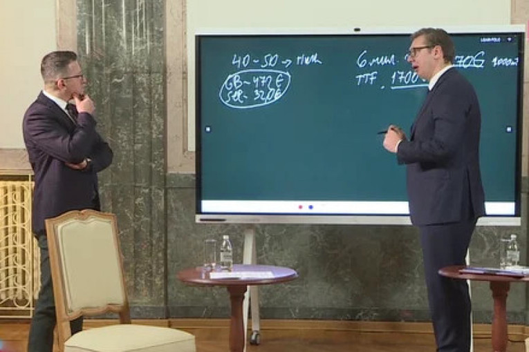 Obraćanje predsednika Vučića:  Da nismo izgradili gasovod ne bismo imali ni struje! (FOTO)