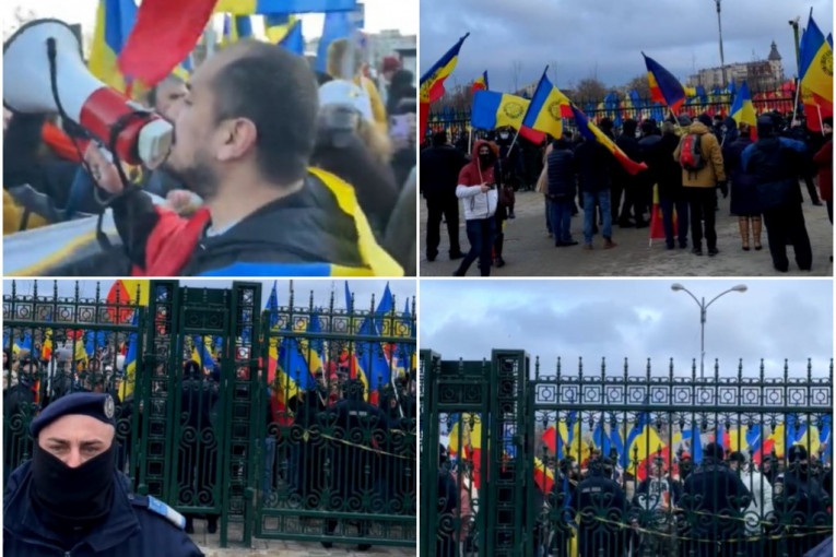 Rumuni se pobunili protiv kovid propusnica i ušli u parlament! Žandarmerija pregovara sa demonstrantima (VIDEO)